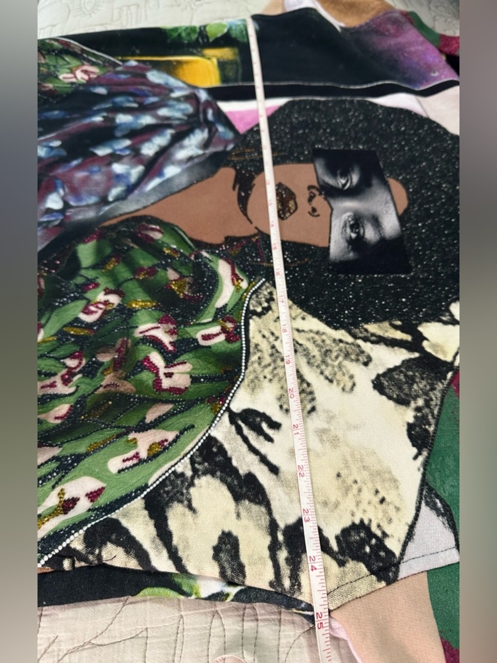 Rome Pays Off Mickalene Thomas Afro Goddess Hoodie Sweatshirt Large - Picture 5 of 9
